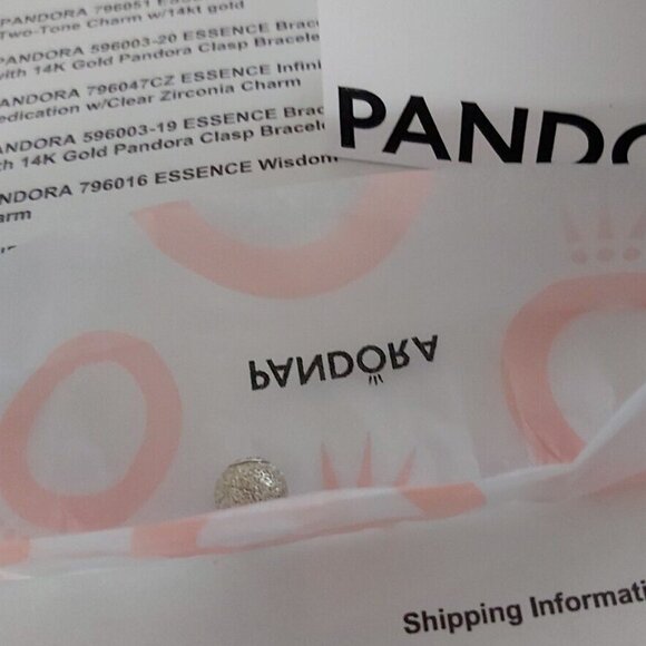 Authentic PANDORA *RETIRED* Sterling Silver ESSENCE *Wisdom* Charm 796016 - Picture 4 of 10